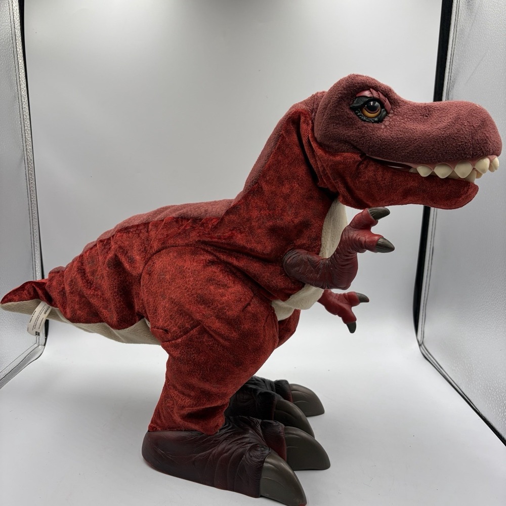 Monty T-Rex Kota & Pals Playskool  14.5" Interactive Dinosaur Toy Y2K Vtg